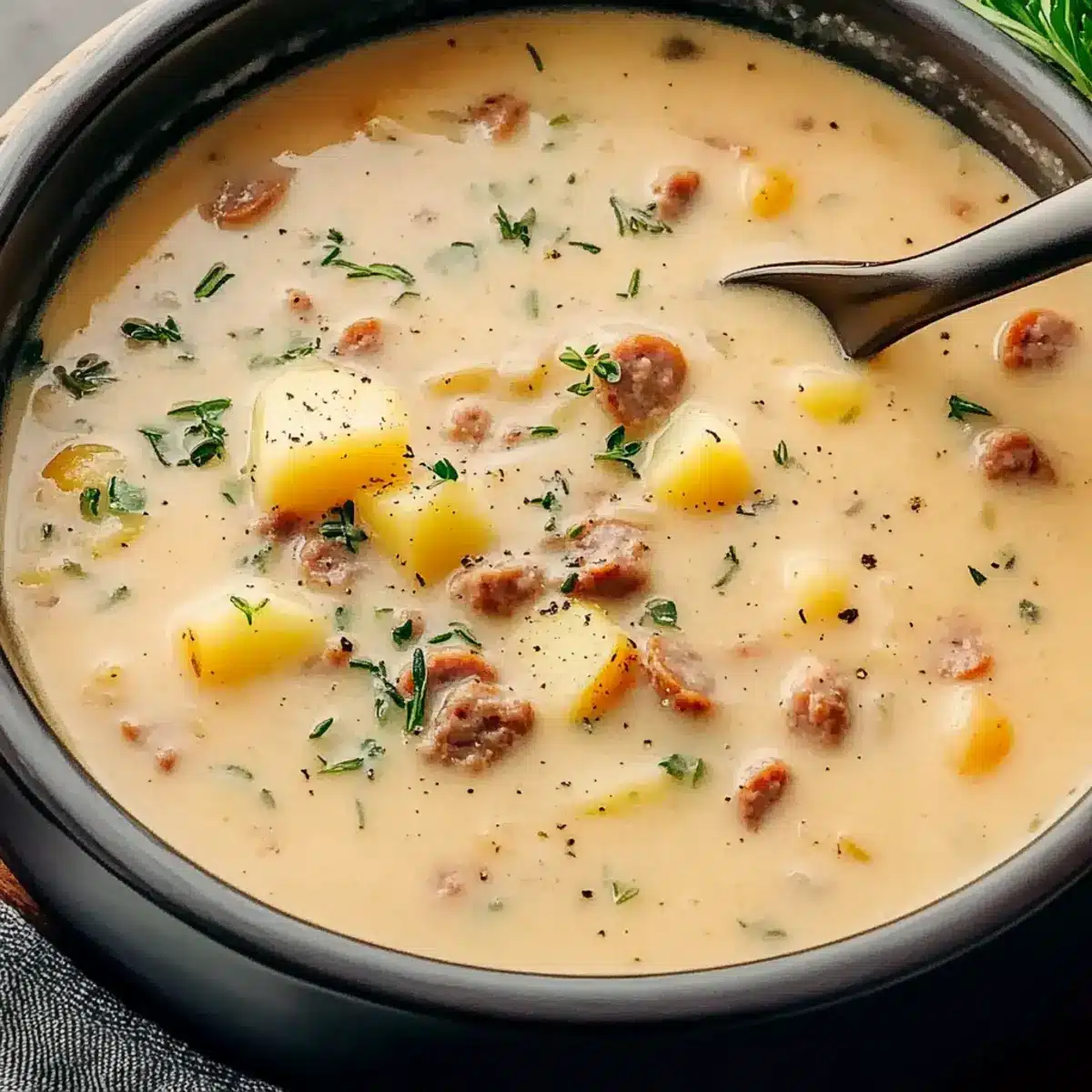Sausage Potato Soup