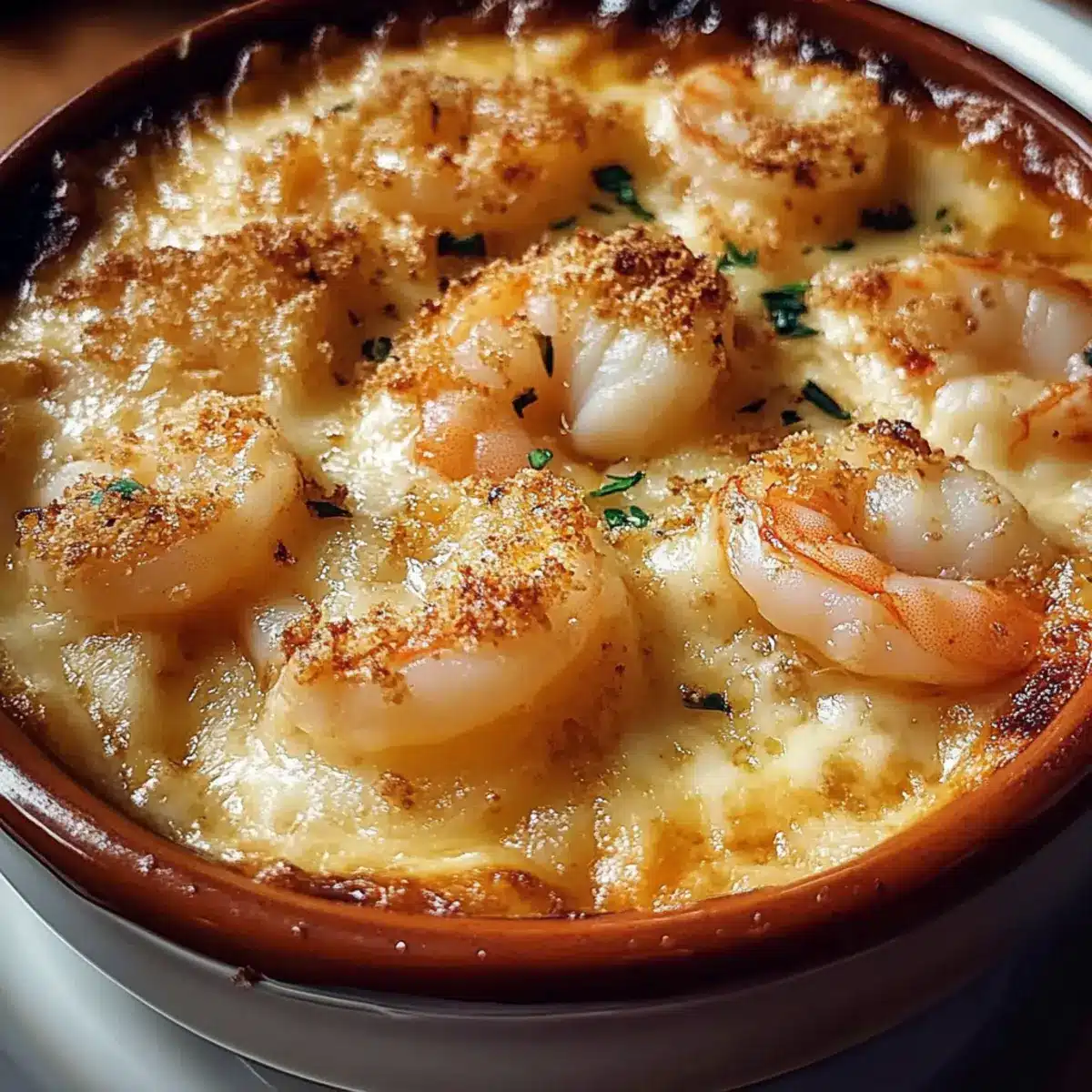 Seafood Gratin