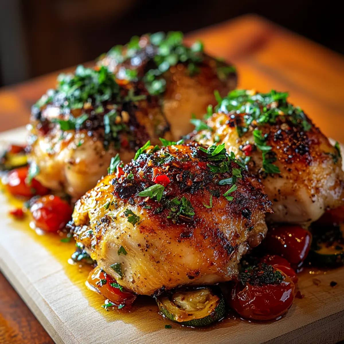 Mediterranean Chicken Thighs