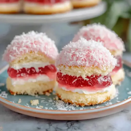 Old-Fashioned Pink Jelly Cakes