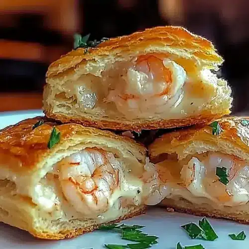 Savory Shrimp and Crab Biscuit Melts