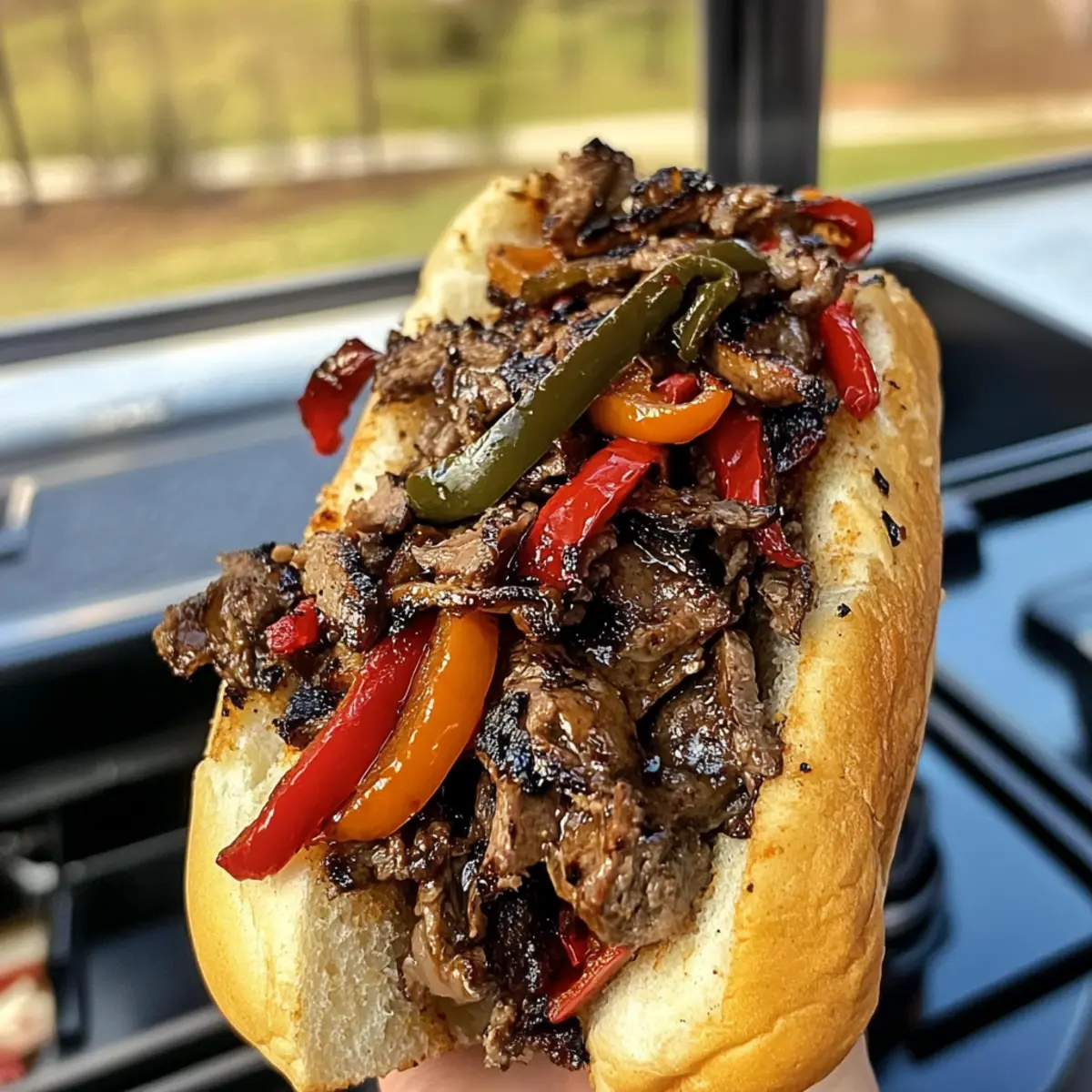 Ultimate Griddled Cheesesteak