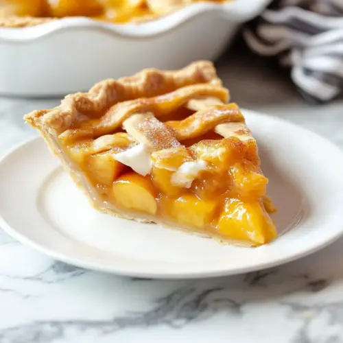 Peach Pie