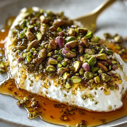 Boursin with Pistachios & Honey