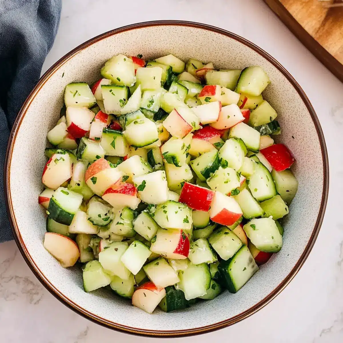 Cucumber Apple Salad