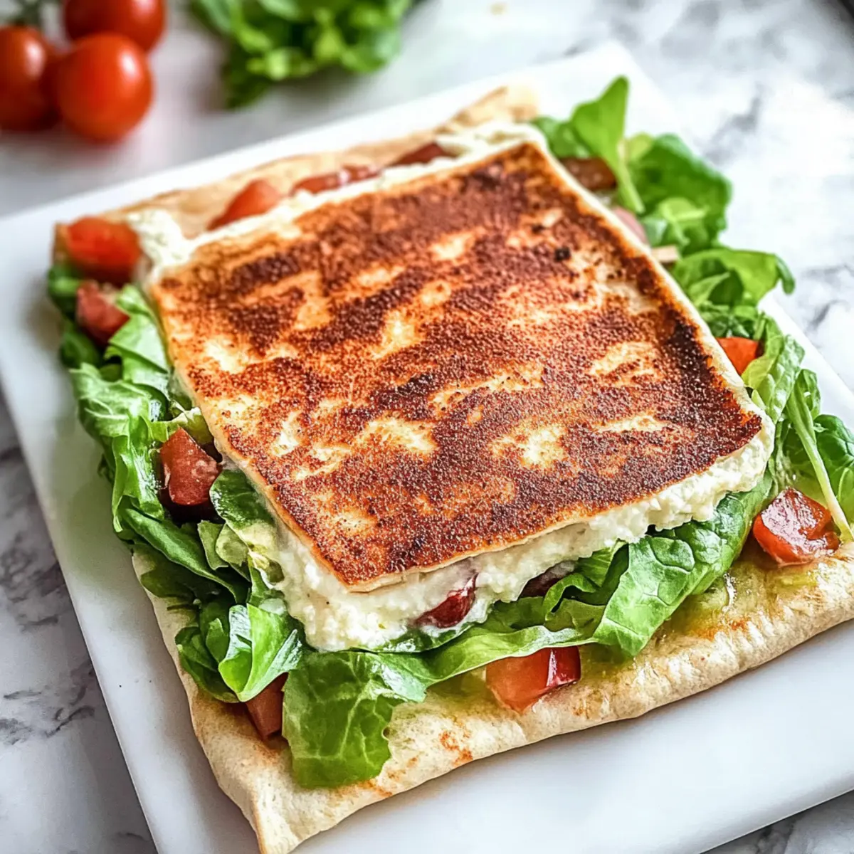 Cottage Cheese Wraps