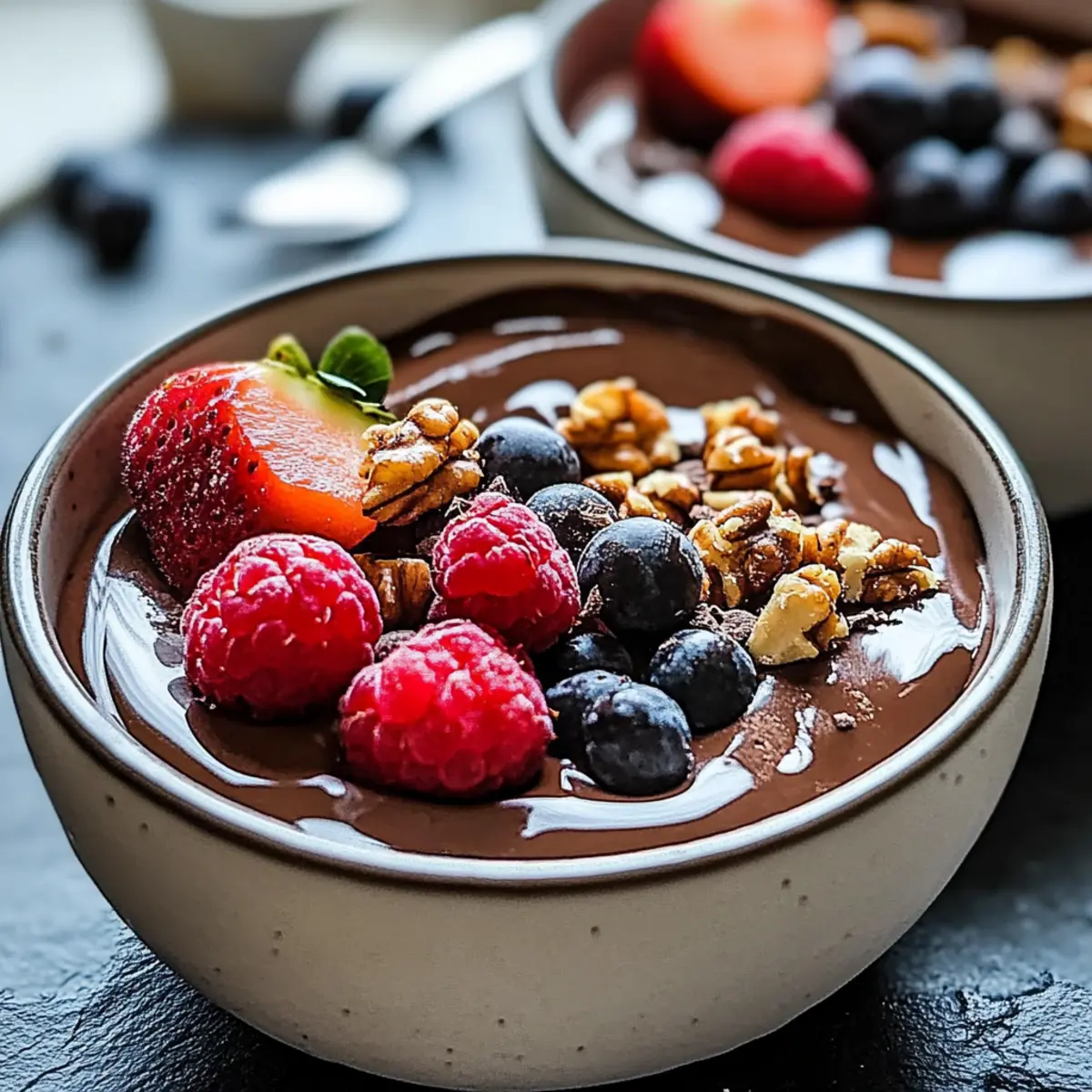 Chocolate Protein Pudding