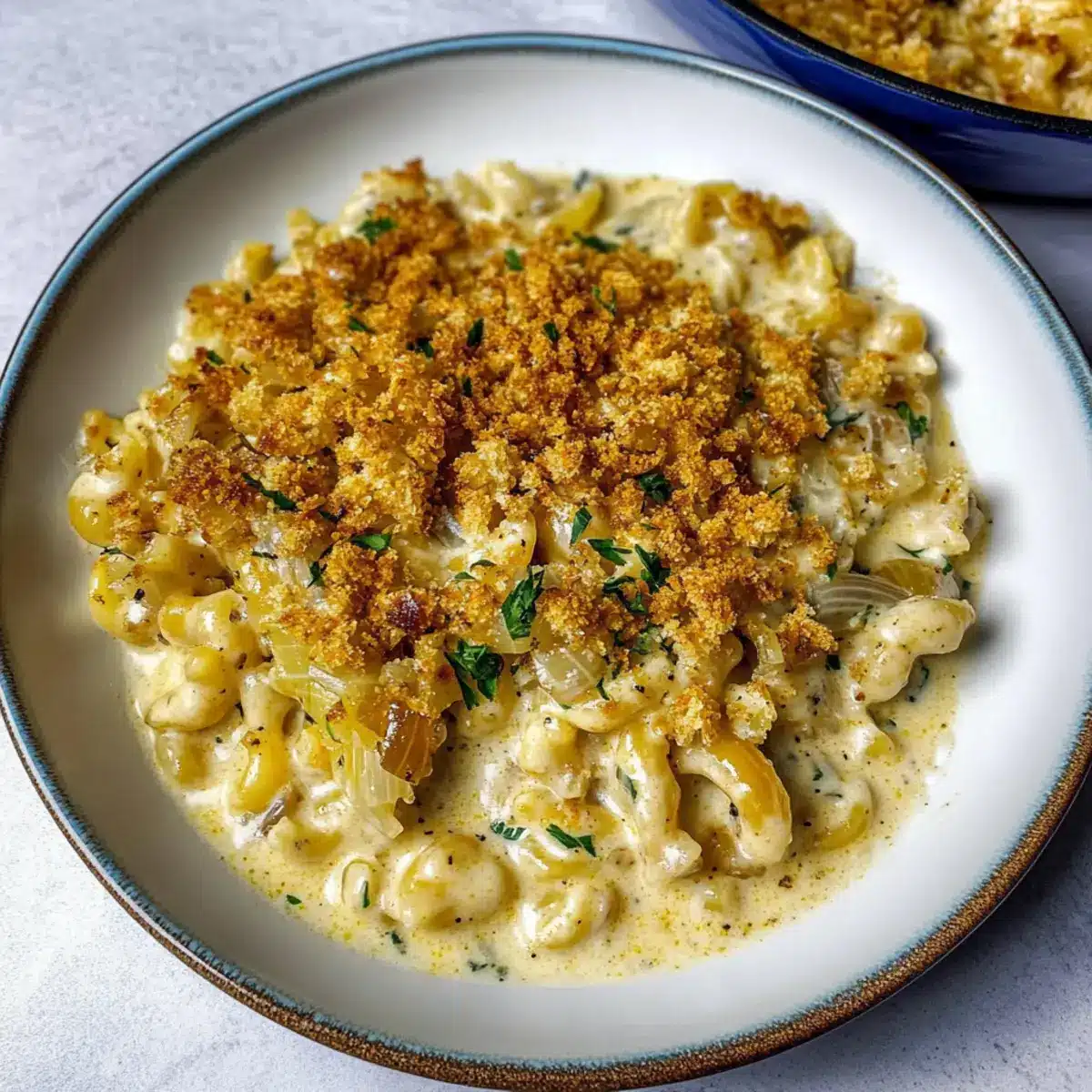 French Onion Soup Pasta Recipe