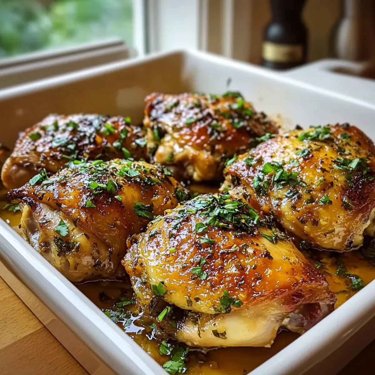 Baked Chicken Thighs Recipe