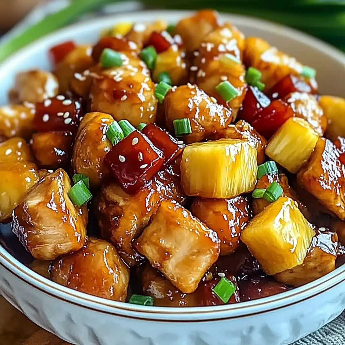 5-Star Brown Sugar Pineapple Chicken