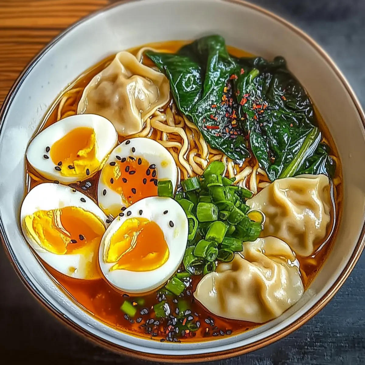 Dumpling Ramen Bowl