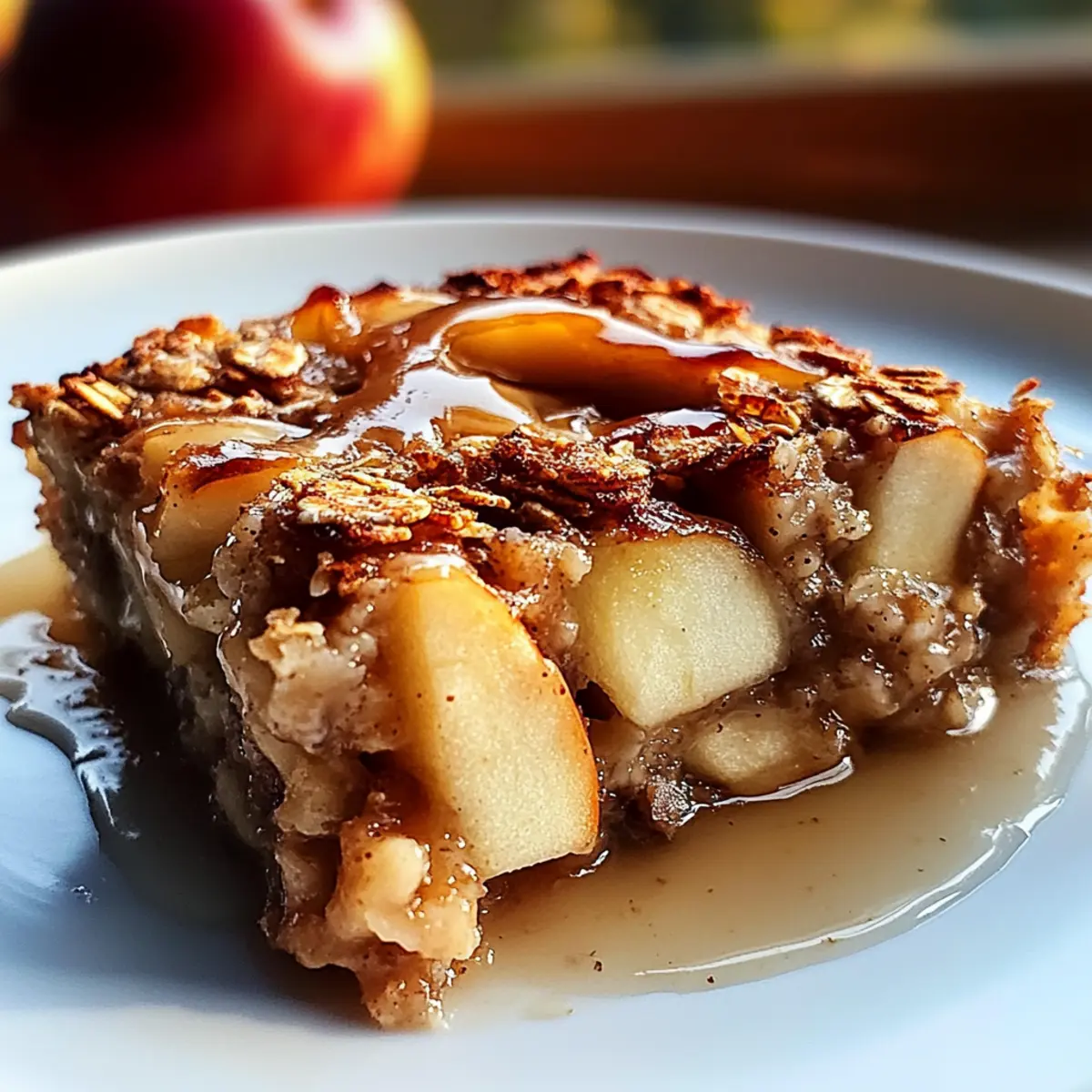 Oatmeal Apple Breakfast Bake
