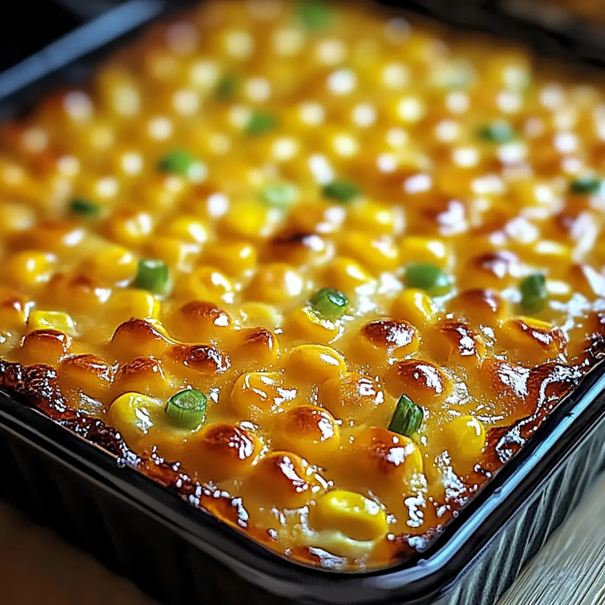 Honey-Glazed Corn Casserole