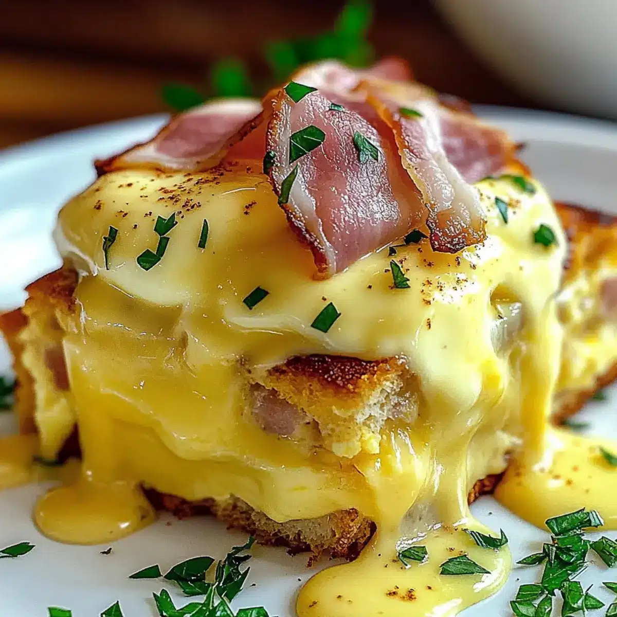 Eggs Benedict Casserole Bake