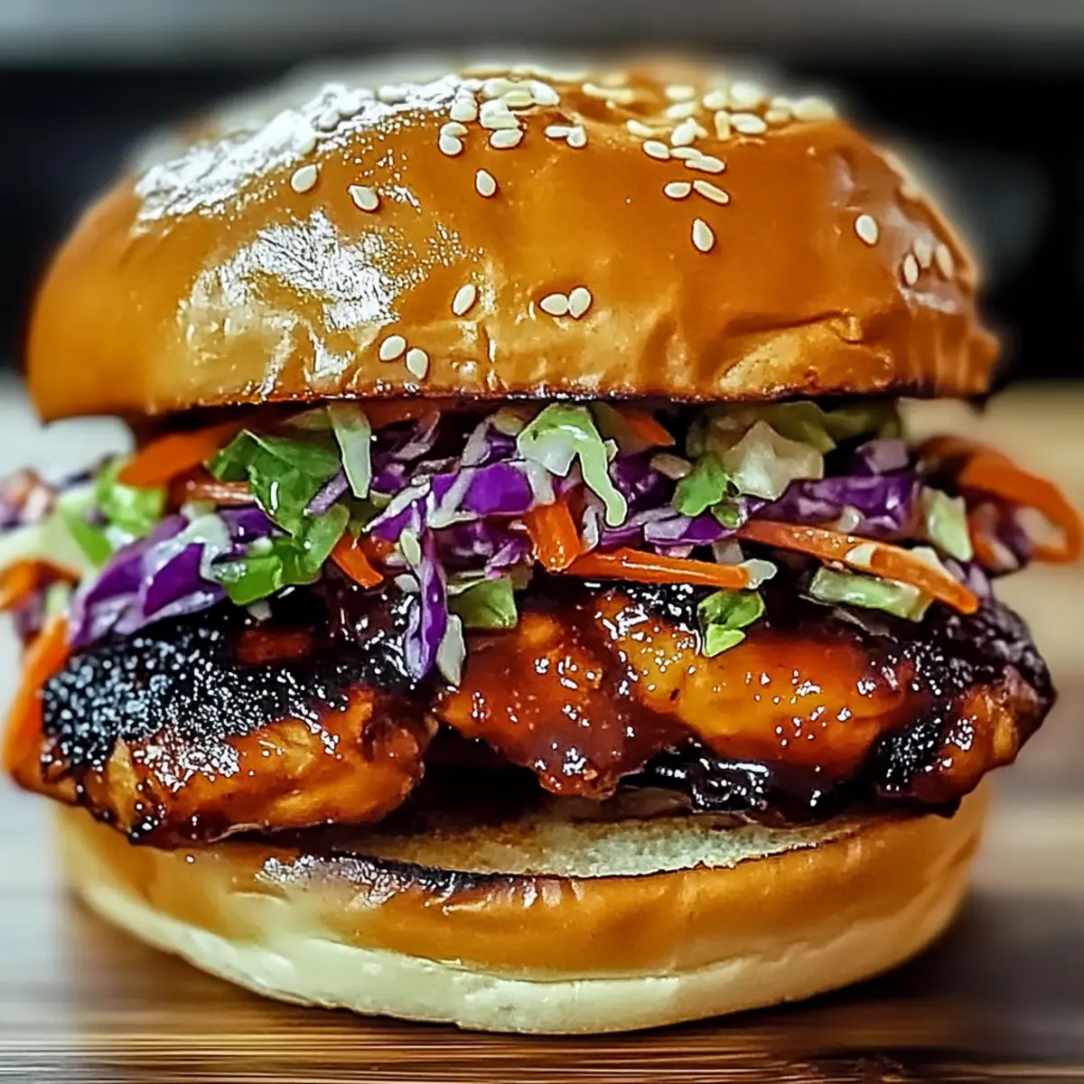 Korean BBQ Chicken Sandwich
