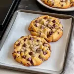 Chocolate Chip and Toffee Shortbread Cookies
