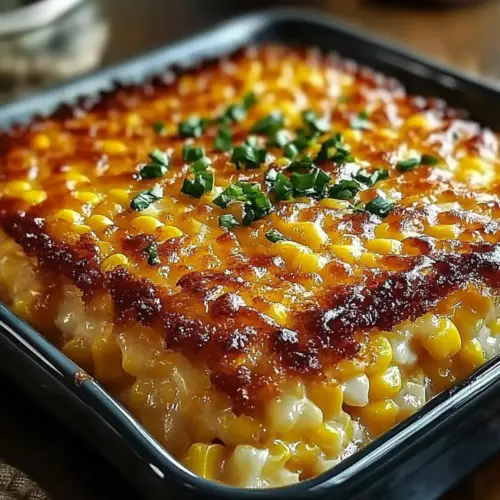 Honey-Glazed Corn Casserole