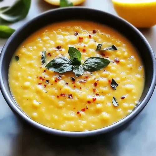Lebanese Lemon Lentil Soup