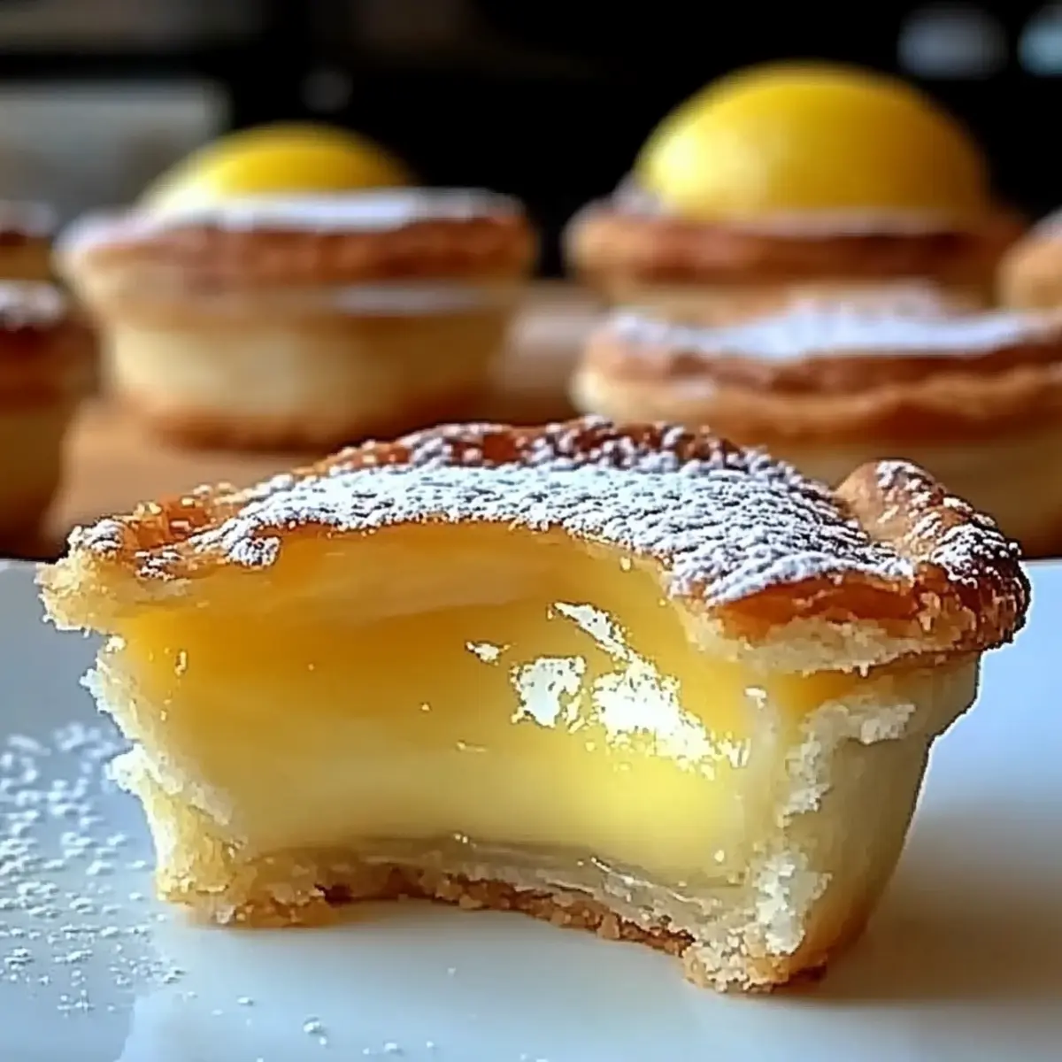 Baby Lemon Impossible Pies