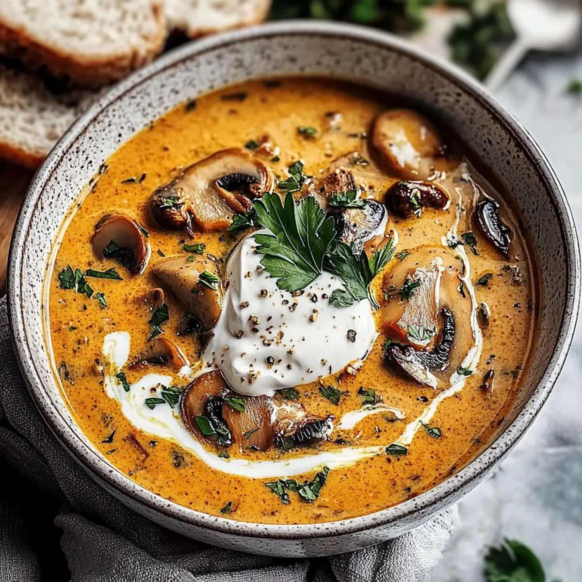 Hungarian Mushroom Soup