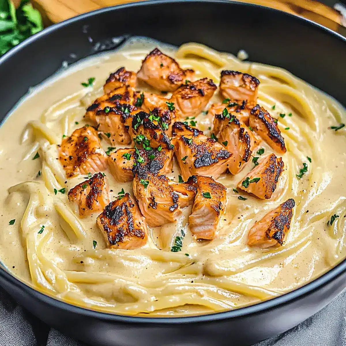 Creamy Salmon Pasta