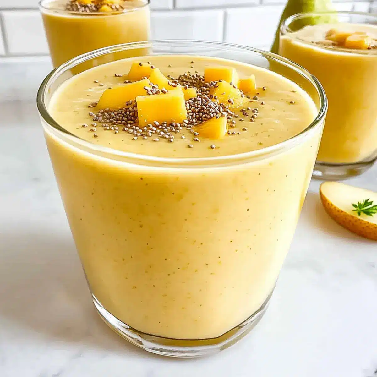 Mango Smoothie without Banana