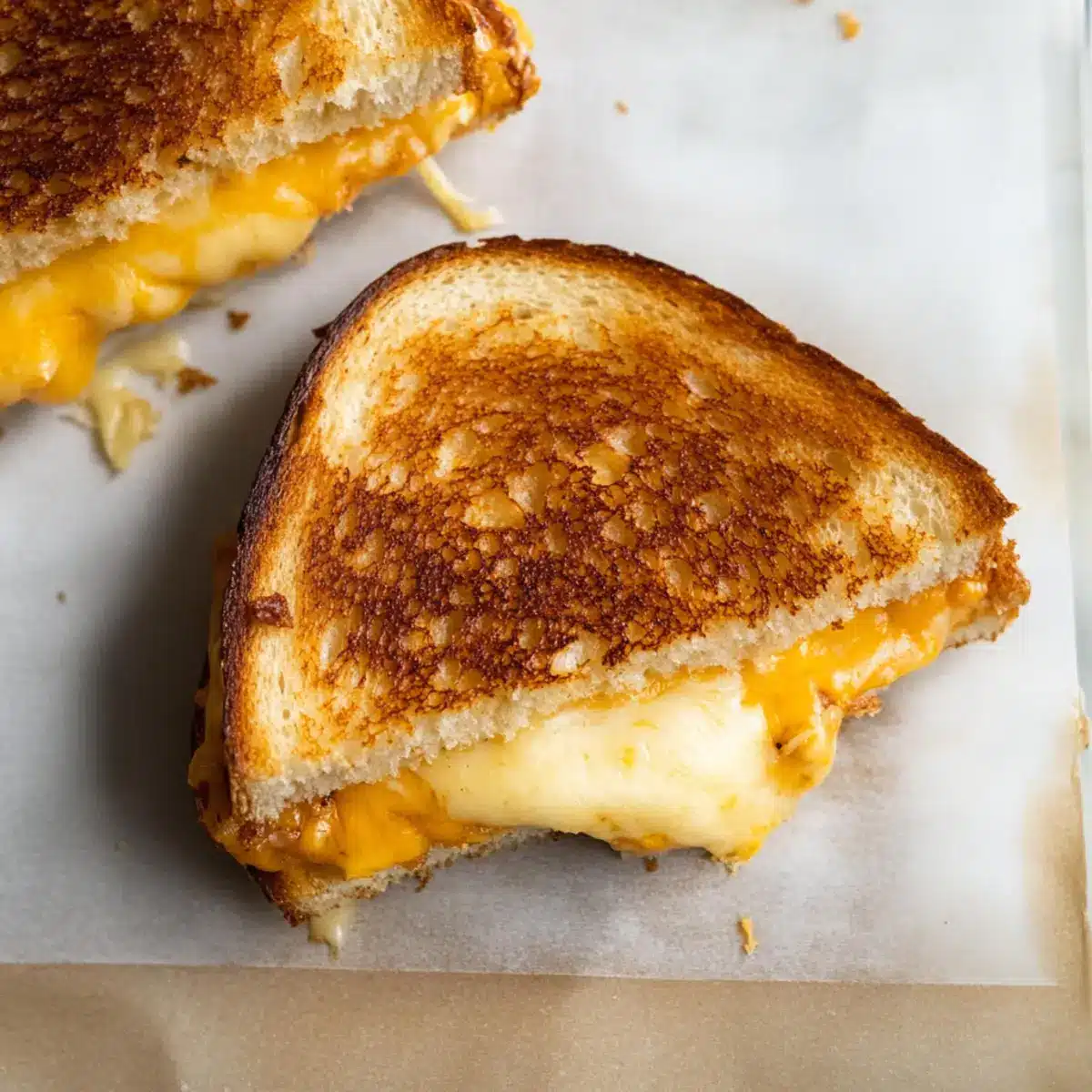 Air Fryer Grilled Cheese