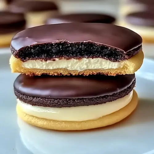 Boston Cream Pie Cookies