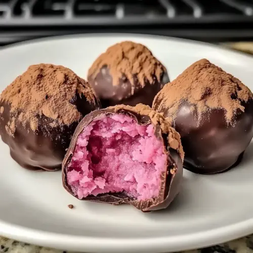 Cherry Mash Truffles