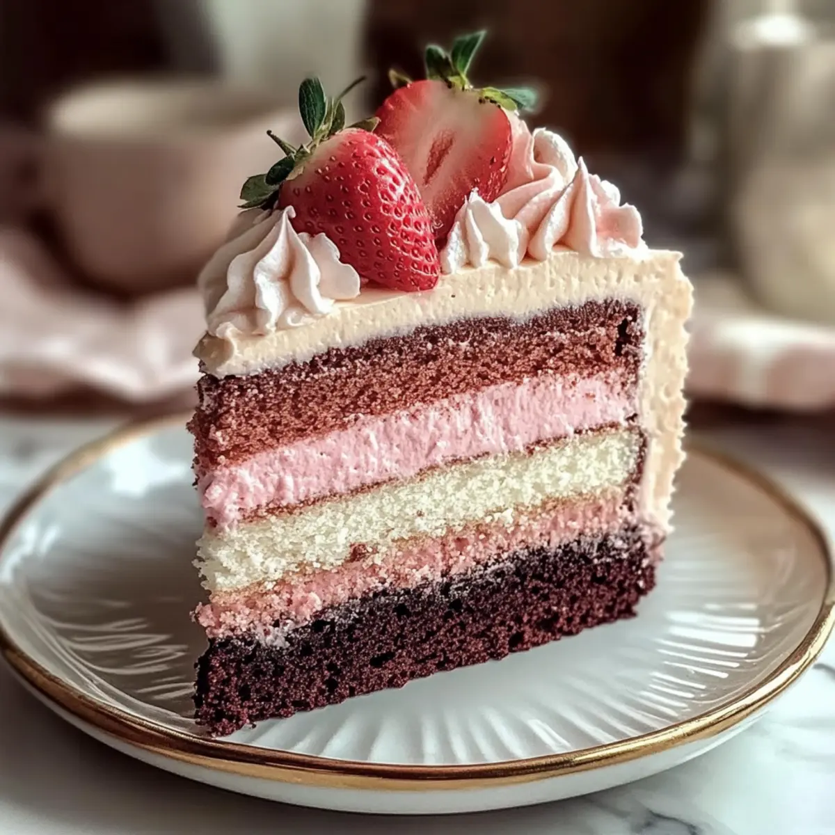 Neapolitan Cake