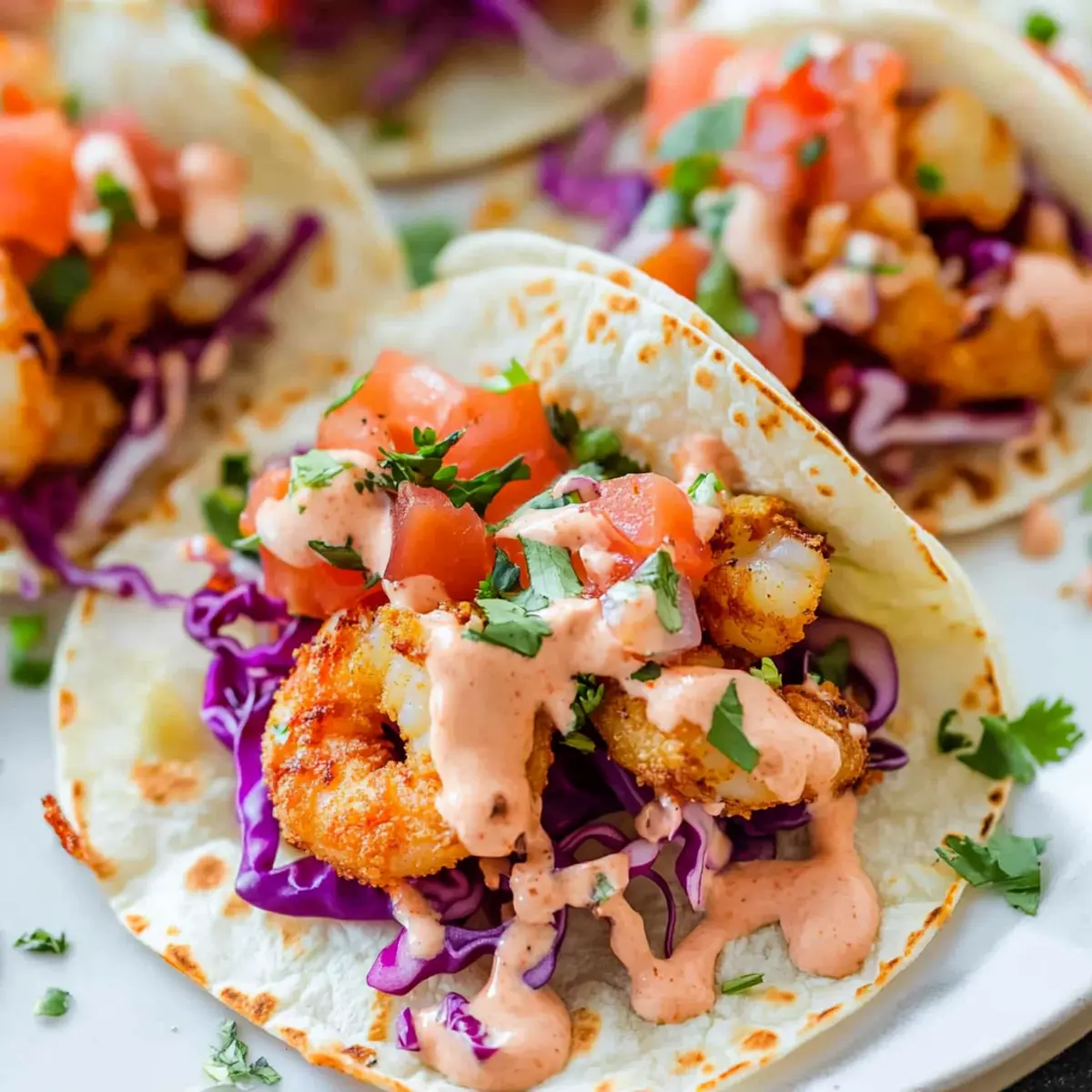Bang Bang Shrimp Tacos