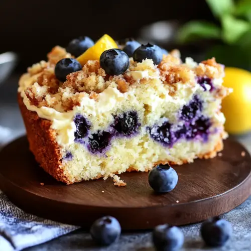 Lemon Blueberry Cream Cheese