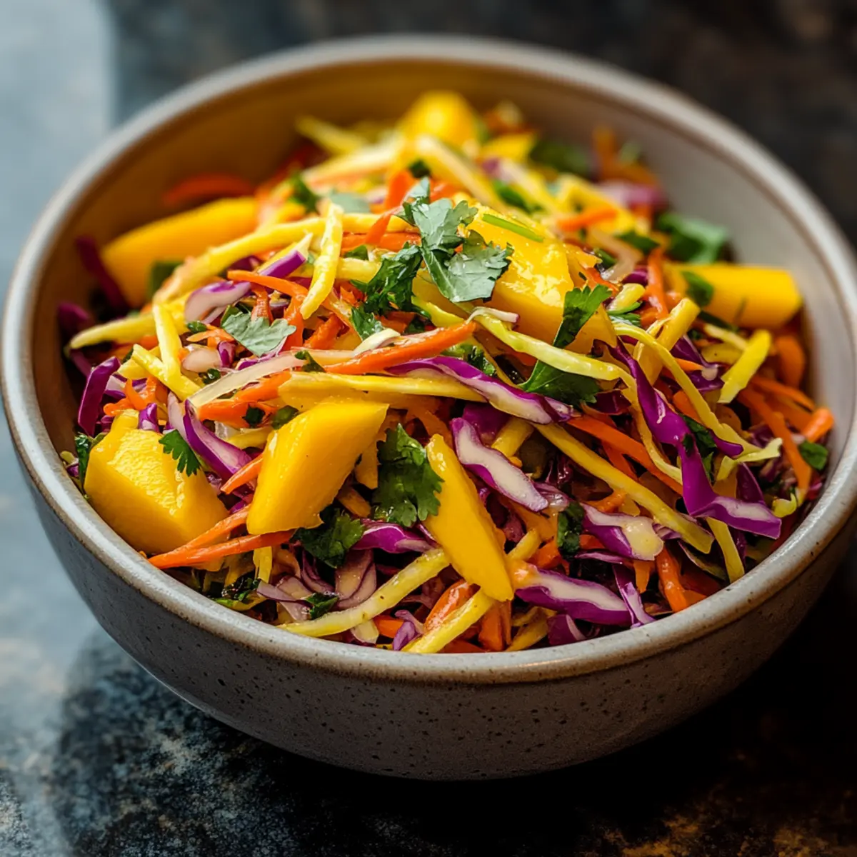 Easy Mango Slaw