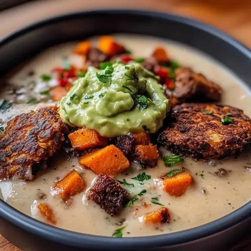 SWEET POTATO & RED LENTIL PATTIE