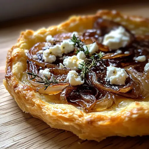 Caramelized Onion and Goat Cheese