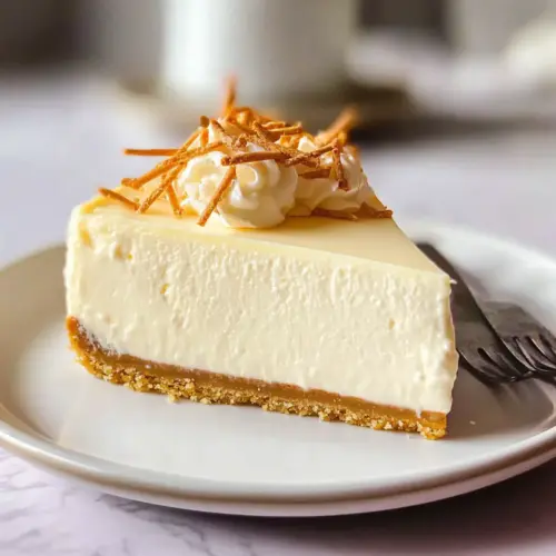 White Chocolate Cheesecake