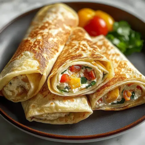 Cottage Cheese Wraps Recipe