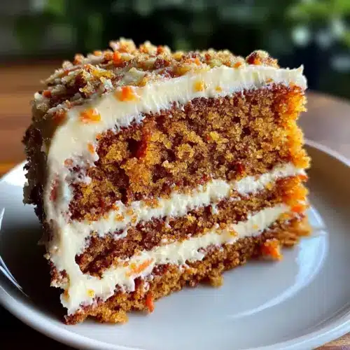 Homemade Carrot Cake Recipe