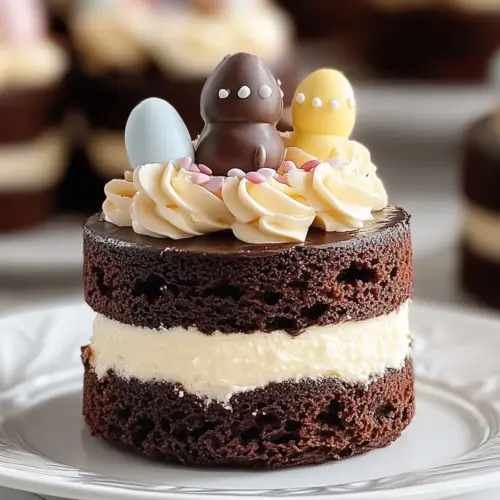 Mini Easter Layer Cakes