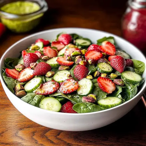Strawberry Spinach Salad