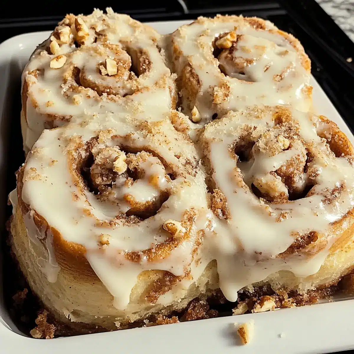 Carrot Cake Cinnamon Rolls